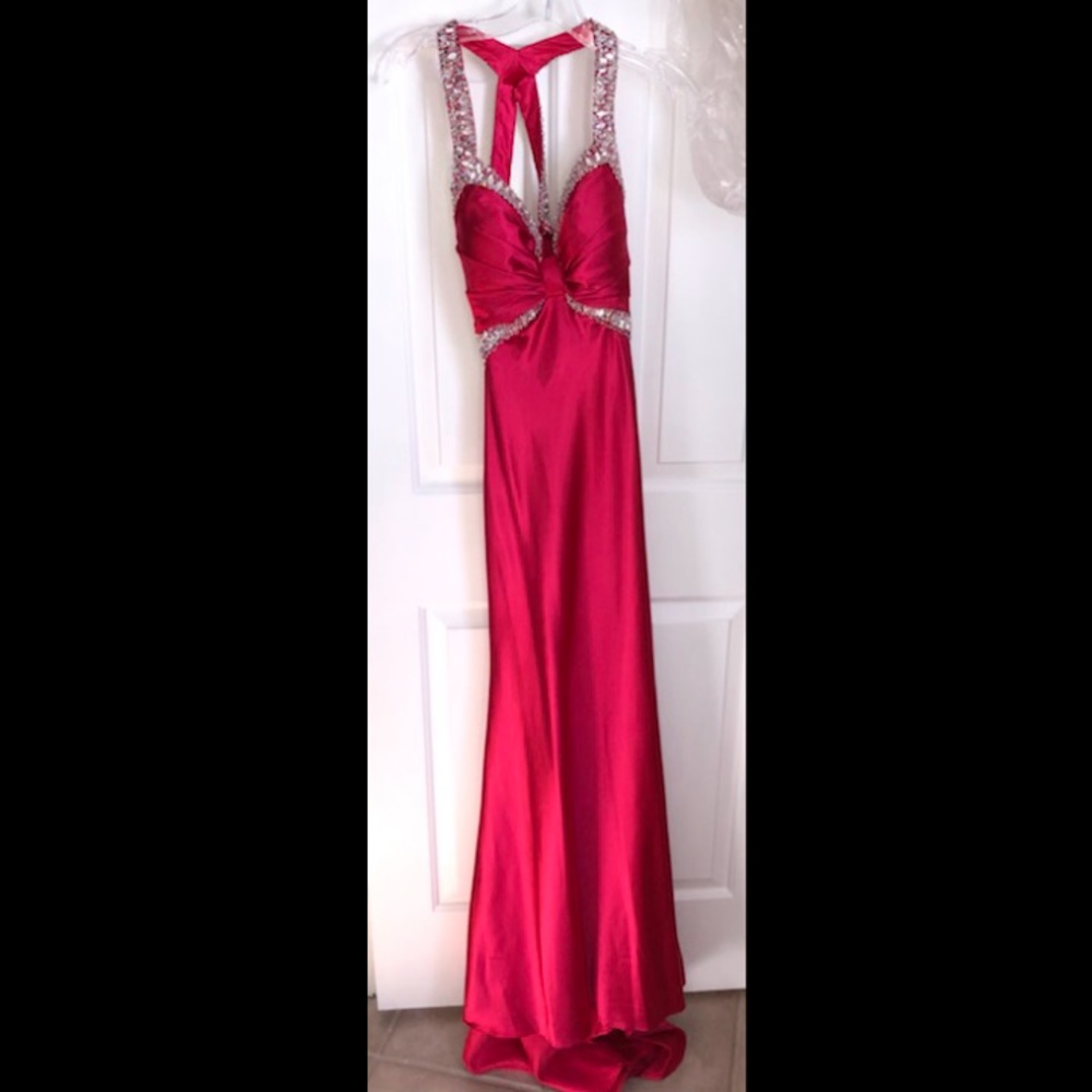 Hot pink Prom Dress
